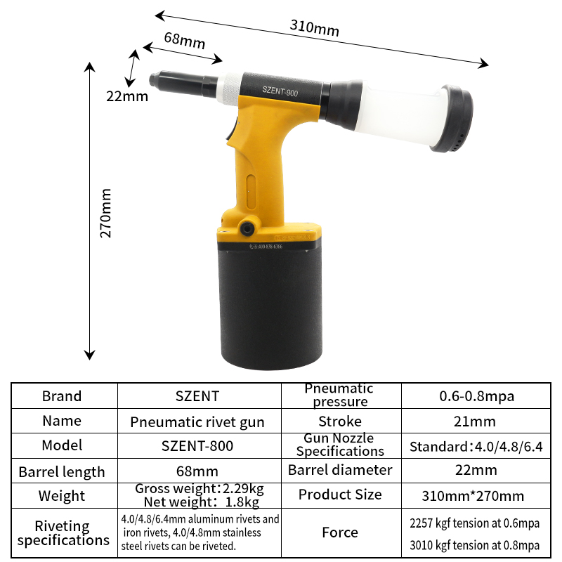 SZENT - 900 Rivets gun - KSEET Viet Nam
